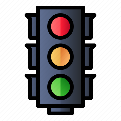 Road, sign, traffic light, traffic signal icon - Download on Iconfinder