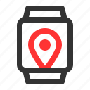 map, navigation, location, app, smartwatch