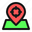 map, navigation, location, current, target 