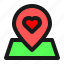 map, navigation, location, favorite, pin 