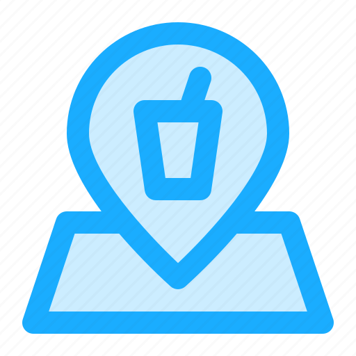 Map, navigation, location, fast, food icon - Download on Iconfinder