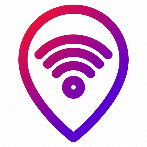 Wifi, gps, signal, map, location, placeholder icon - Download on Iconfinder