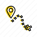 location, map, navigation, pin, position