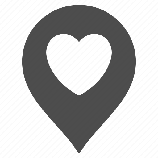 Love, flag, map pointer, marker, pin, heart, like icon - Download on Iconfinder