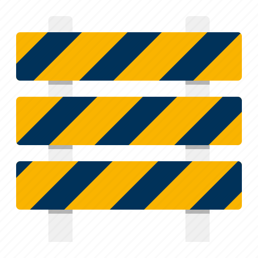 Road, obstruction, sign, closed icon - Download on Iconfinder