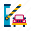 toll, road, car, vehicle 