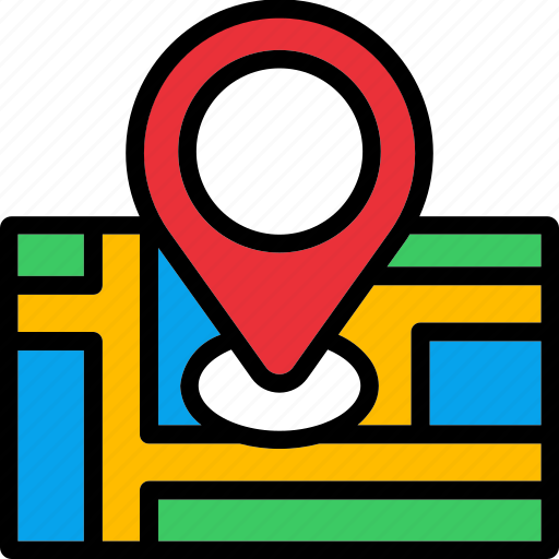 Destination, direction, gps, location, map, navigation, pin icon - Download on Iconfinder
