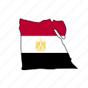 egypt, flag, country, national, nation 