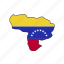 venezuela, flag, country, national, nation, world 