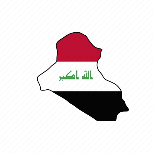 Iraq, flag, country, national, nation, world icon - Download on Iconfinder