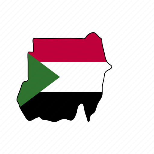 Sudan, flag, country, national, nation, world, globe icon - Download on Iconfinder