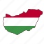 hungary, flag, country, national, nation 