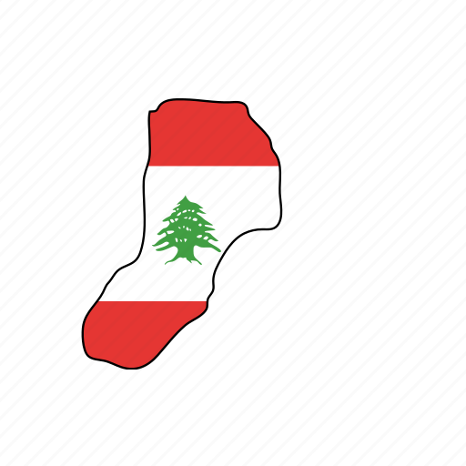 Lebanon, flag, country, national, nation, world, globe icon - Download on Iconfinder