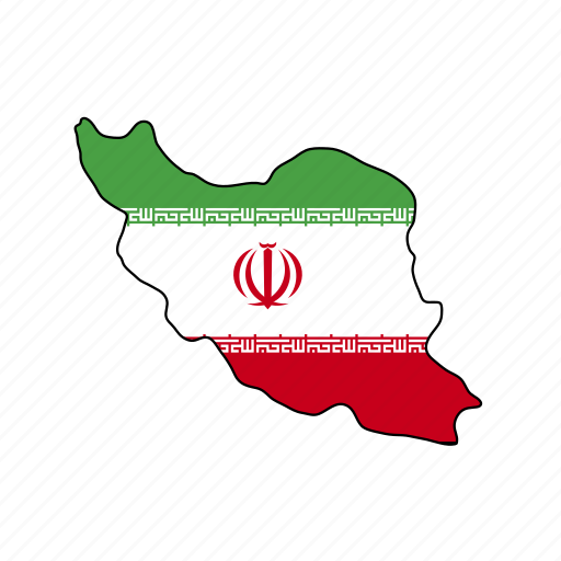 Iran, flag, country, national, nation icon - Download on Iconfinder