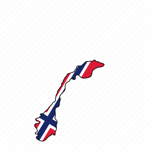 Norway, flag, country, national, nation, world, globe icon - Download on Iconfinder