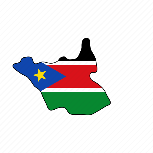 South, sudan, flag, country, national, nation, world icon - Download on Iconfinder