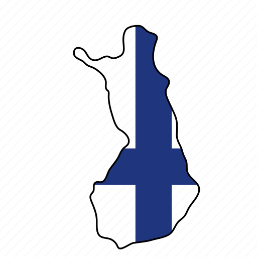 Finland, flag, country, national, nation icon - Download on Iconfinder