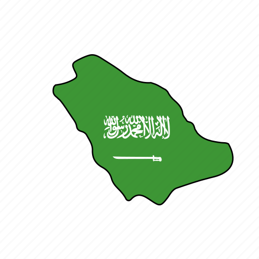 Saudi, arabia, flag, country, national, nation, world icon - Download on Iconfinder