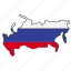 russia, country, flag, national, nation, world 