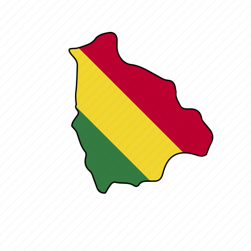 Bolivia, flag, country, national, nation, world icon - Download on Iconfinder