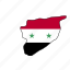 syria, flag, country, national, nation, world 