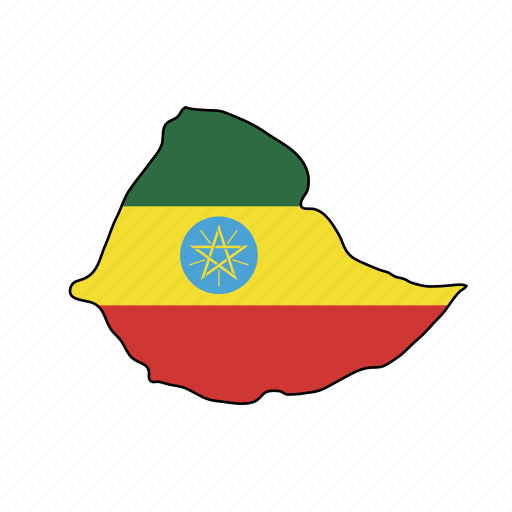 Ethiopia, flag, country, national, nation, world, globe icon - Download on Iconfinder