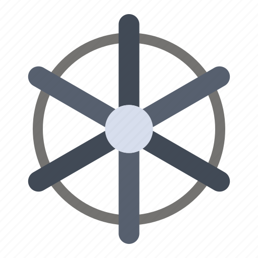 Boat, ship, wheel icon - Download on Iconfinder