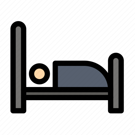 Bed, hospital, patient icon - Download on Iconfinder