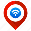 location, map pin, marker, navigation, pointer, wi fi, wireless 