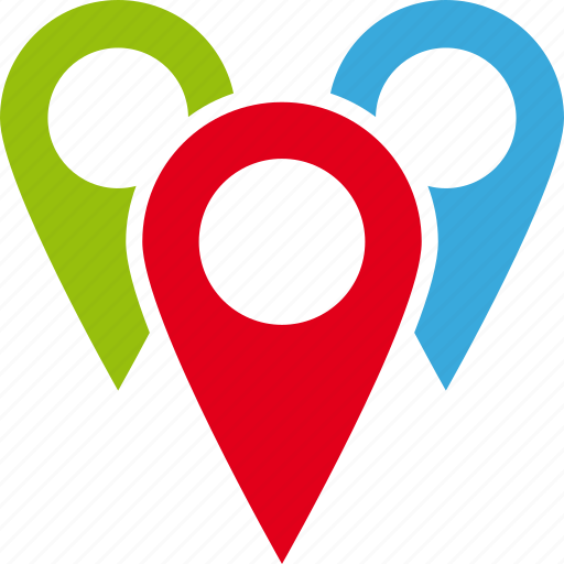 Addresses, destinations, map, pins icon - Download on Iconfinder