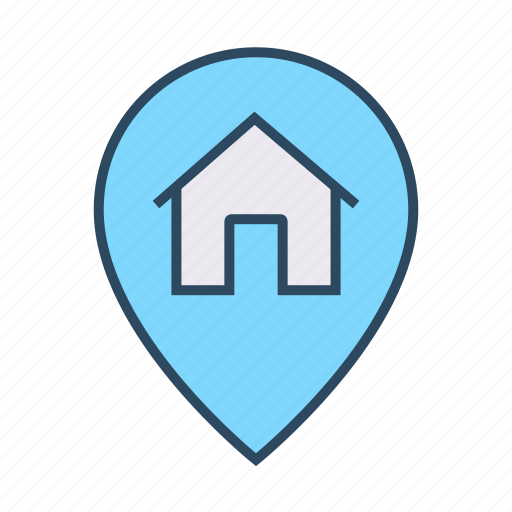 Map, home location, home, location icon - Download on Iconfinder