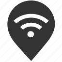 pin, wifi, wifi area, connection, internet, location, network 