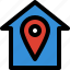 address, building, home, house, location, navigation 