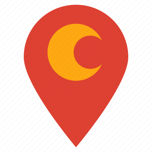 Direction, gps, islam, location, mosque, navigation, relicons icon - Download on Iconfinder