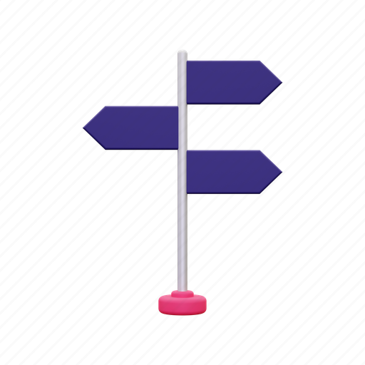 Signpost, sign, direction arrows, direction, direction post, guidepost, arrow icon - Download on Iconfinder
