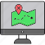 online location, location, gps, map, mobile-location, navigation, location-pin, location-pointer, mobile-navigation 