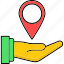 share location, location, share, location-pointer, map, navigation, pin, location-pin, map-location 