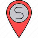 south direction, location, compass, south, direction, position, navigation, car, mobile-navigation