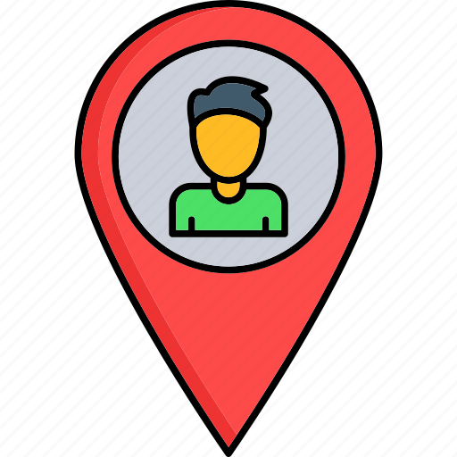 Street view, location, map, position, person, user-location, locate icon - Download on Iconfinder