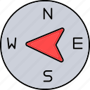 compass west, location, map, direction, gps, navigation, tool, travel, compass