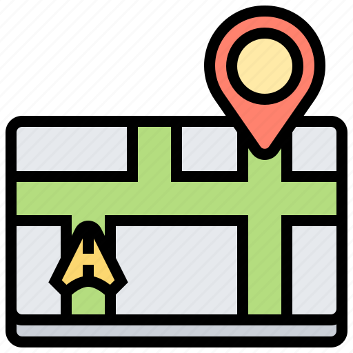 Gps, location, maps, route, street icon - Download on Iconfinder