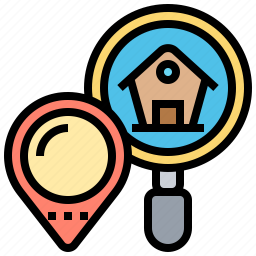 Home, location, navigation, route, searching icon - Download on Iconfinder