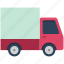 delivery car, delivery van, hatchback, pick up van, van, vehicle 