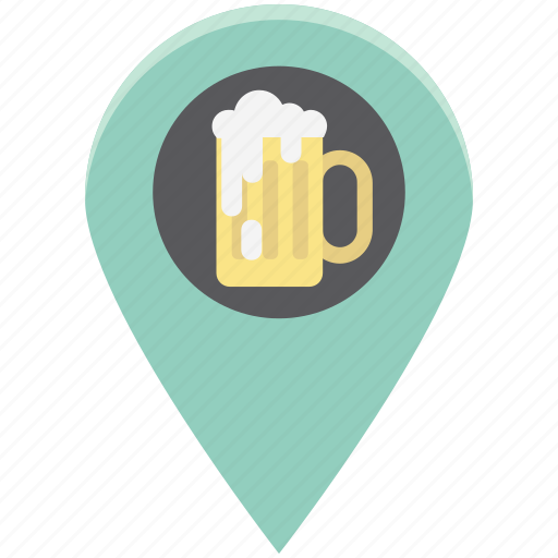 Alcohol bar, bar location, beer bar, beer bar map, champagne bar location, vodka icon - Download on Iconfinder