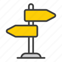 sign, sign board, direction, hanging-board, direction-board, signpost, road-sign, signboard