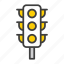 traffic light, traffic, light, signal, traffic-signal, signal-light, road, sign, traffic-sign 