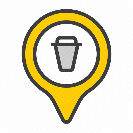Coffee location, location, coffee, pin, cafe-location, map, coffee-shop-location icon - Download on Iconfinder