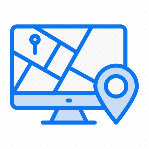 Location, direction, map, gps, pin, arrow, pointer icon - Download on Iconfinder