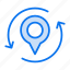 reload location, location, location-refresh, rerouting-location, location-pin, navigation, location-pointer, location-marker, map 