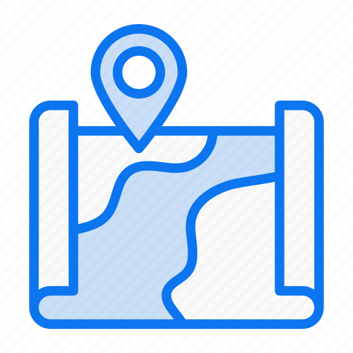 Map, location, navigation, pin, gps, direction, pointer icon - Download on Iconfinder